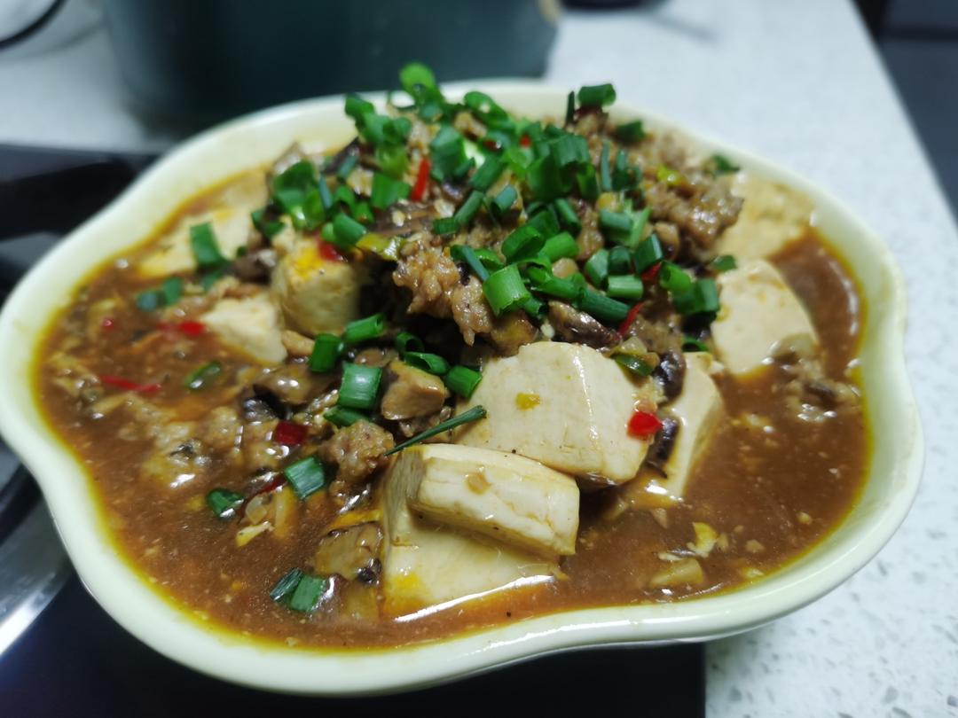 肉末嫩豆腐｜嫩滑口感爽口！这道快手菜超级下饭！！（减脂少油版）