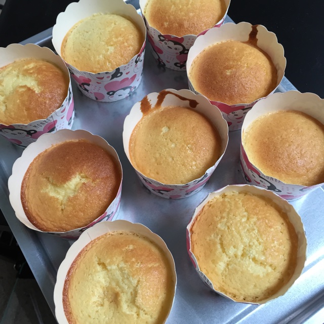 不会回缩的纸杯蛋糕--海氏烤箱定制