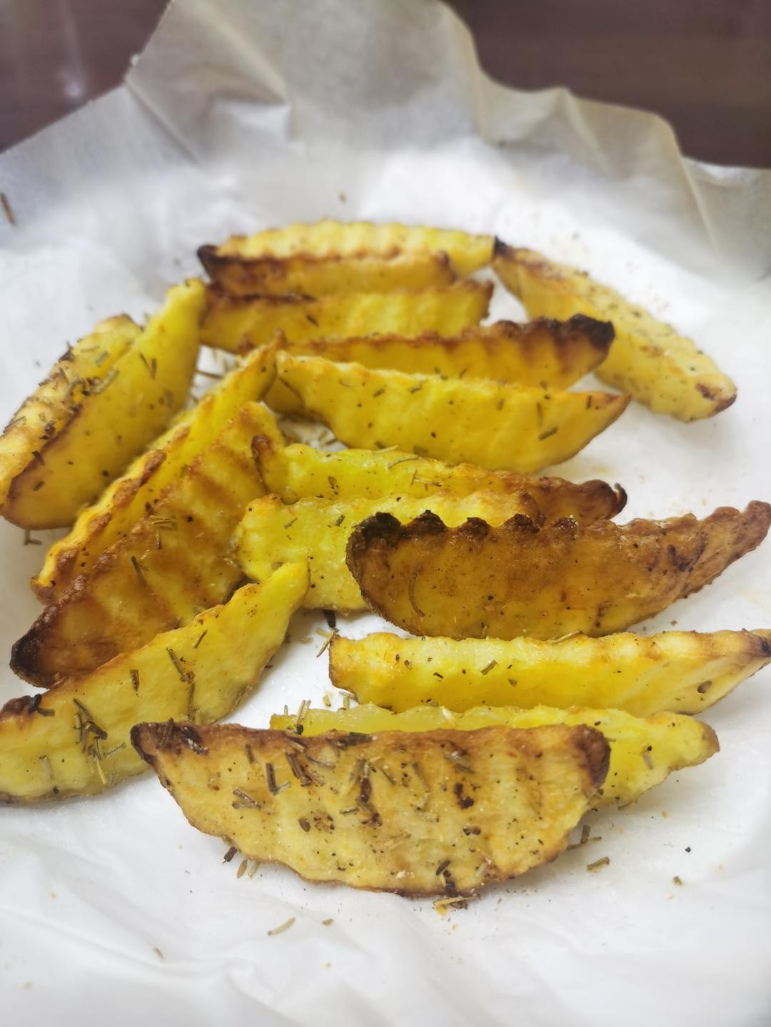 迷迭香烤马铃薯|美味小零食