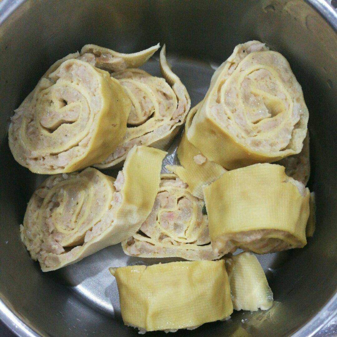 豆腐皮肉卷