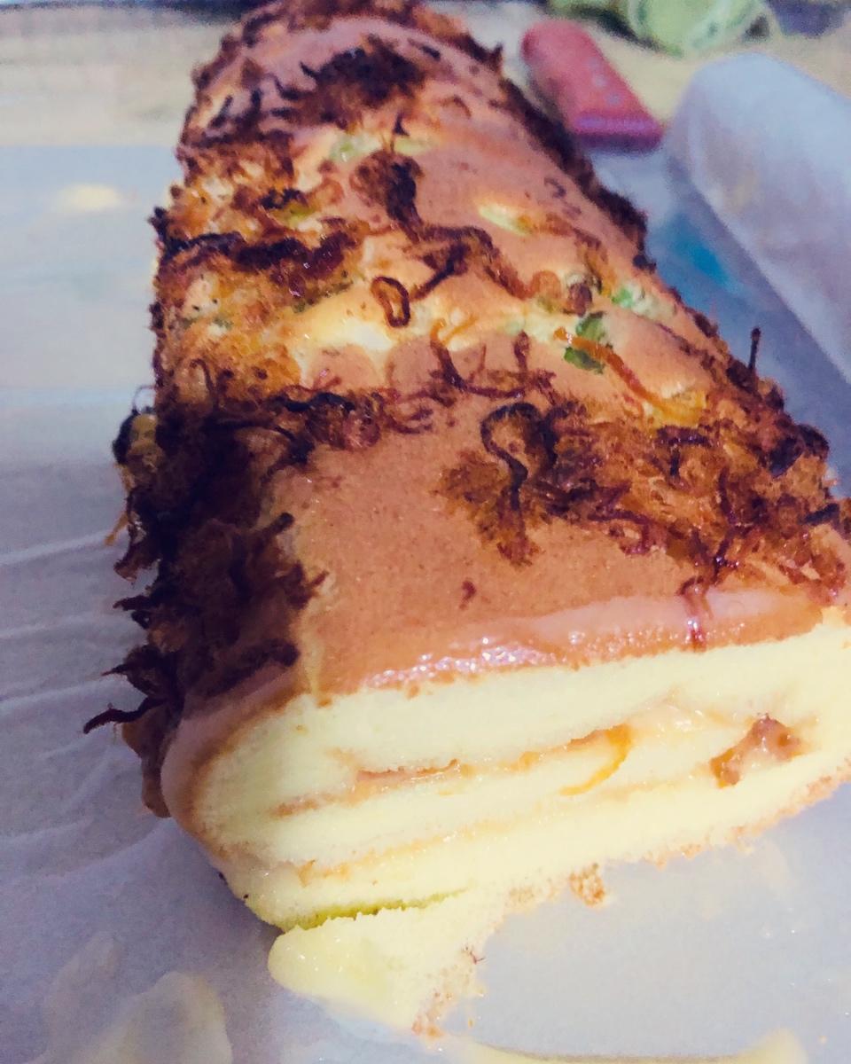 蛋糕卷，肉松蛋糕卷，网红贝贝肉松卷