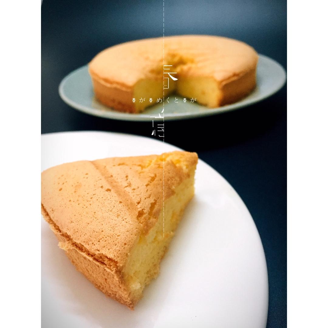 6寸戚风蛋糕（2蛋）