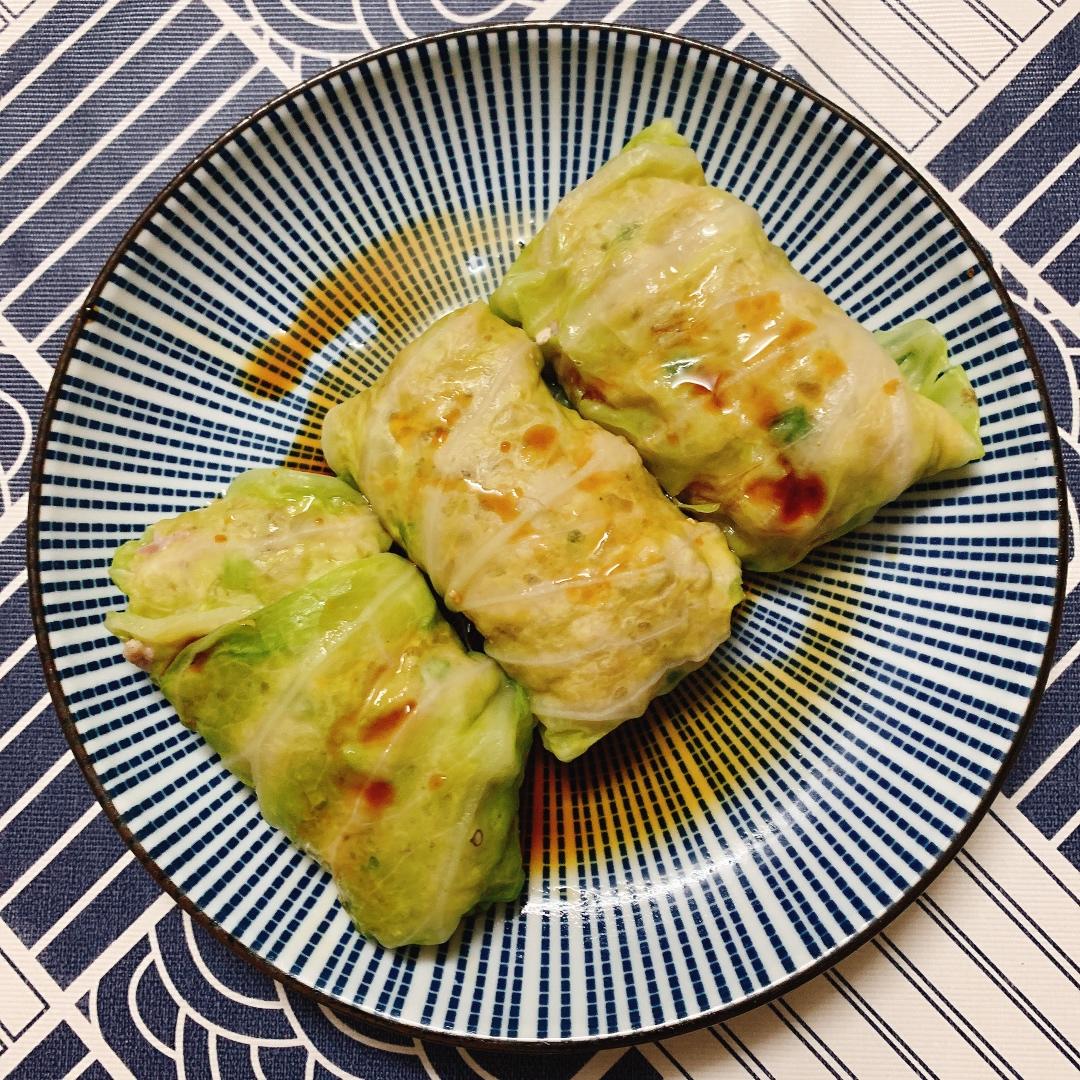 日式卷心菜包肉