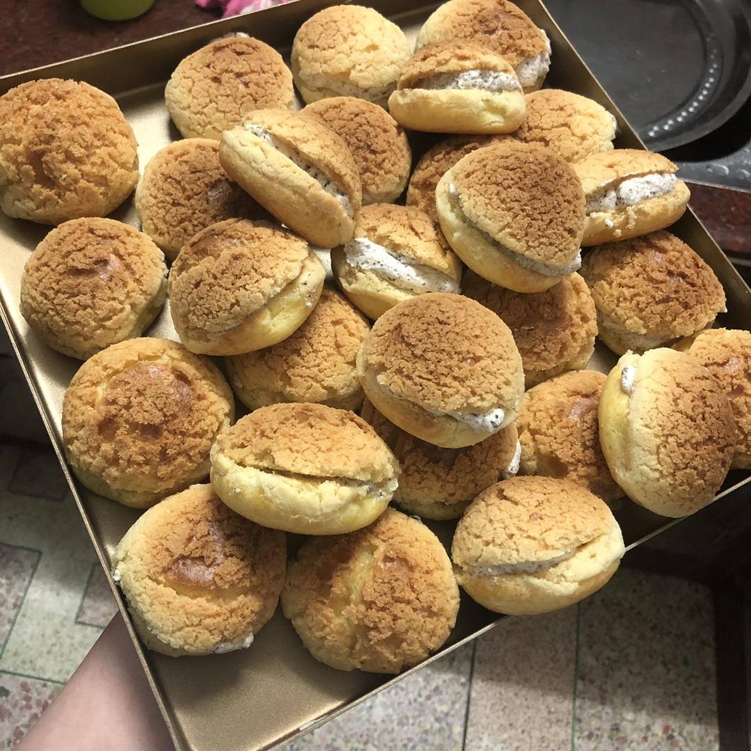 十分美味的酥皮泡芙