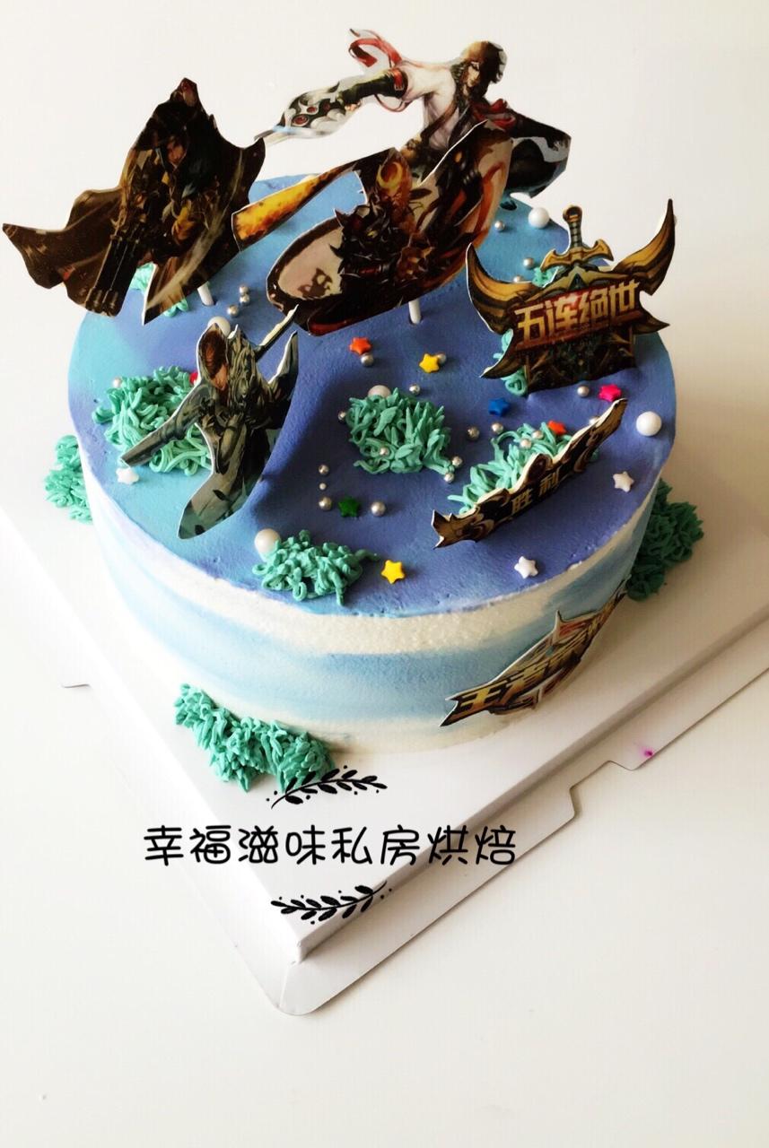 淡奶油裱花蛋糕