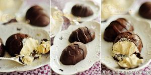 【巧克力脆皮豌豆黄冰激凌】的做法 步骤10