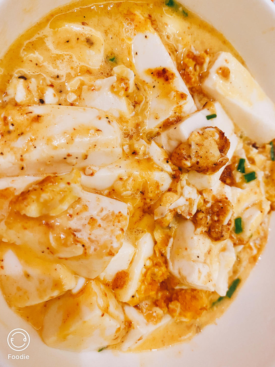 咸蛋黄豆腐