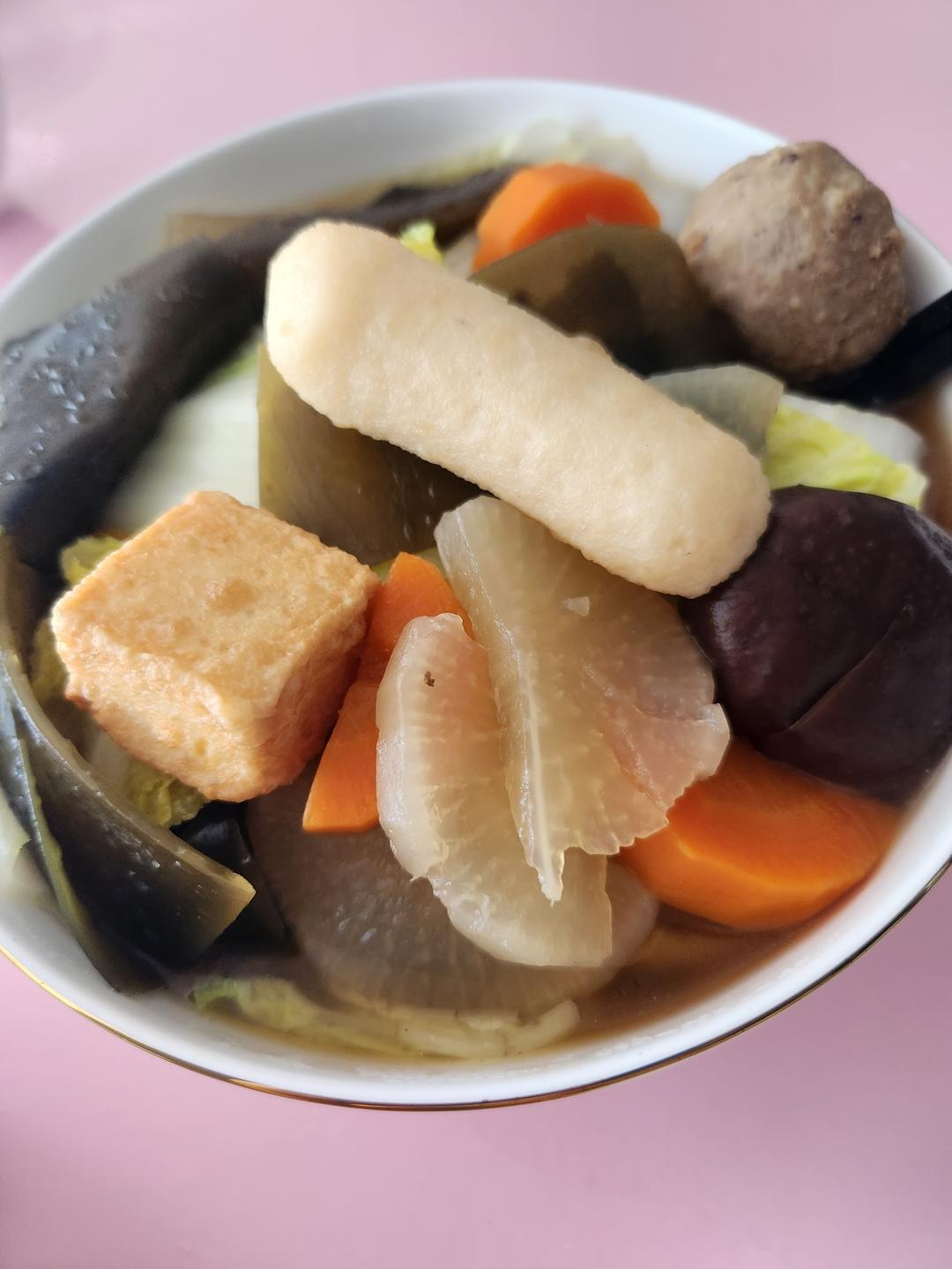 自制关东煮