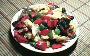 鱼香鸡蛋