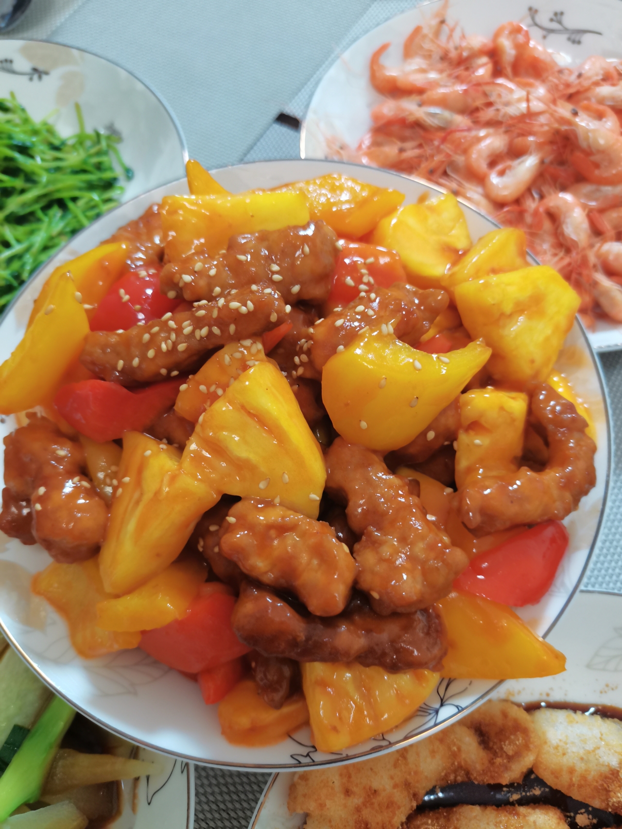 广东特色菜～菠萝咕咾肉正宗做法