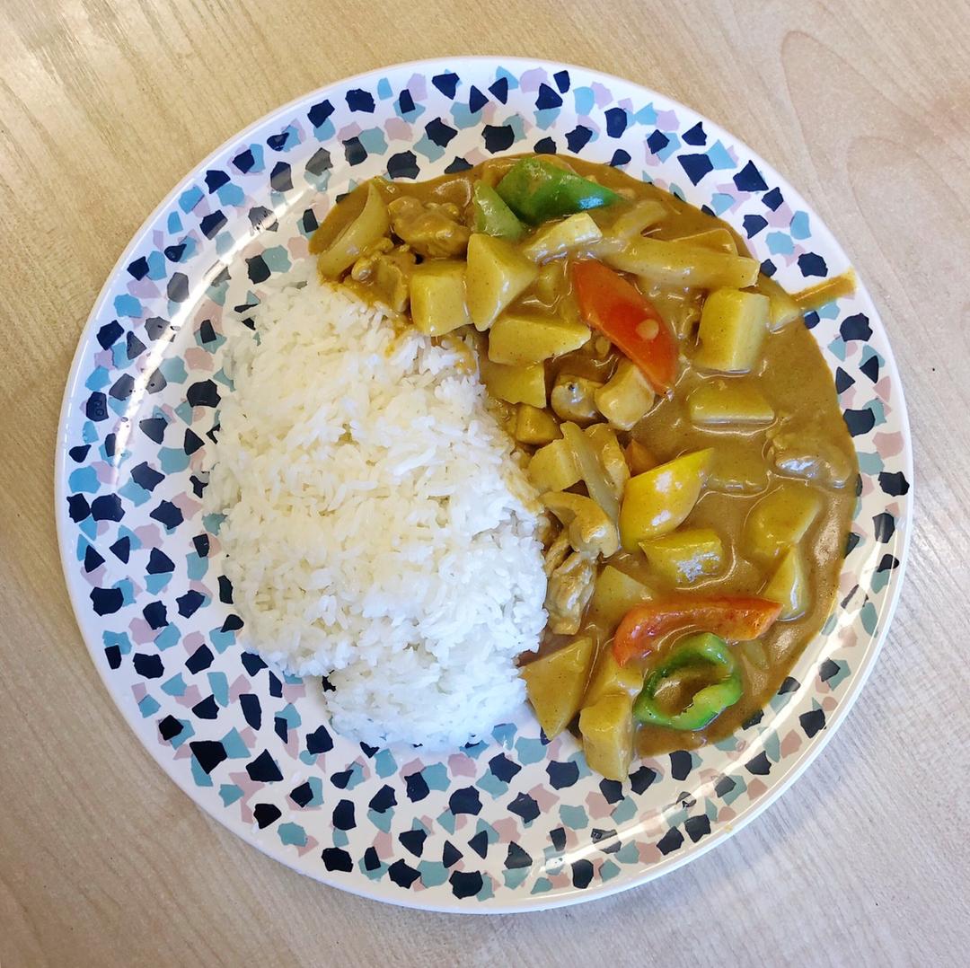 日式鸡肉咖喱饭