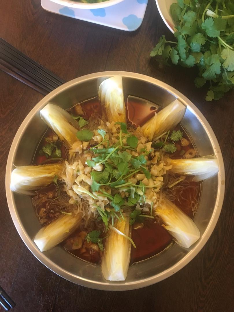 蒜蓉粉丝娃娃菜