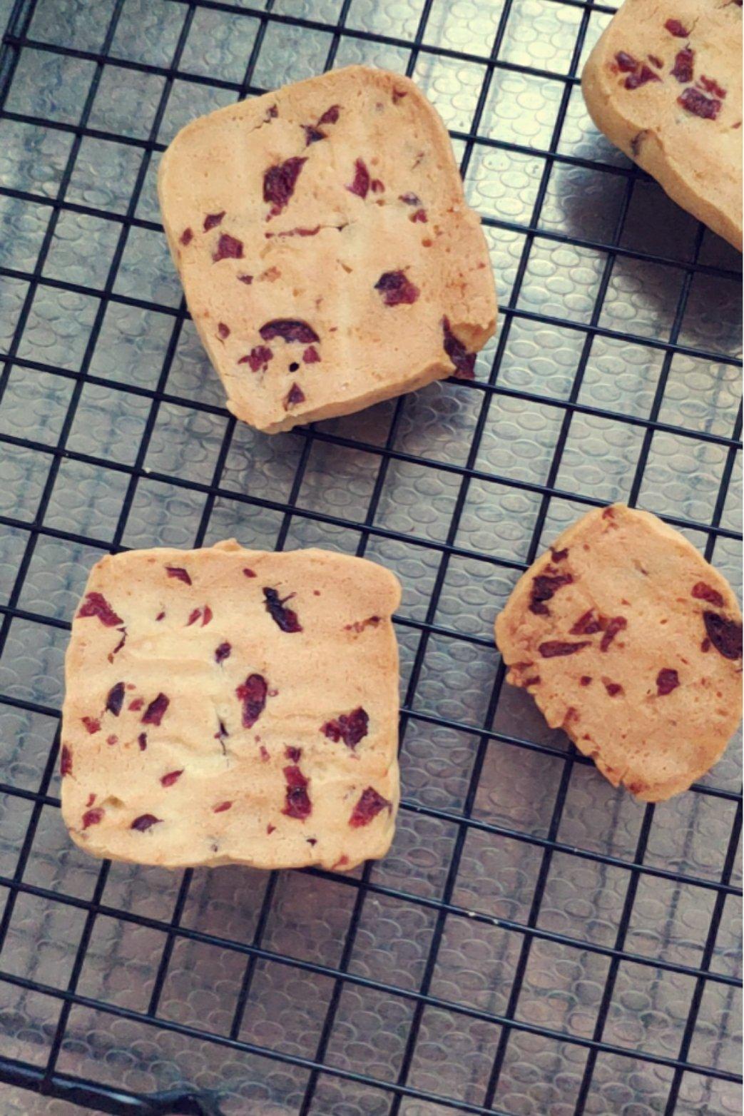 低糖少油版蔓越莓饼干