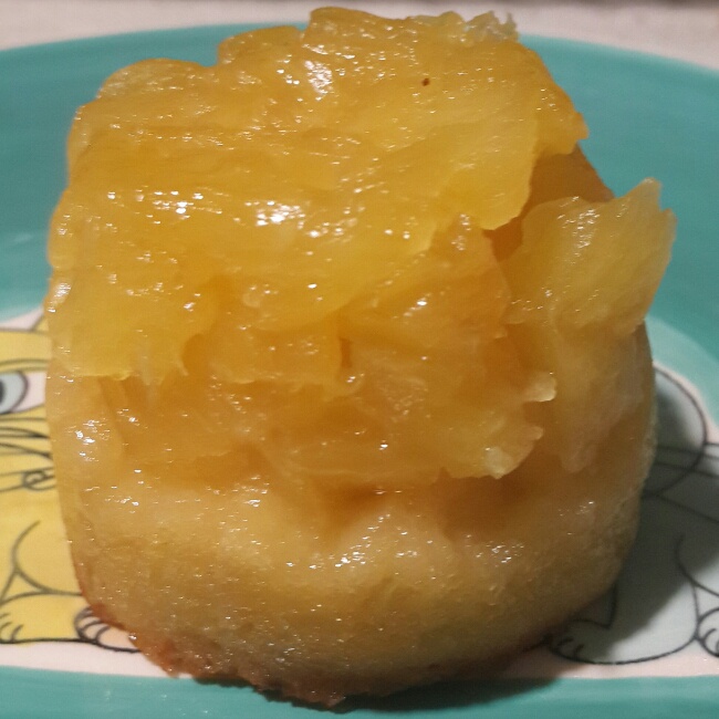 焦糖菠萝反转蛋糕