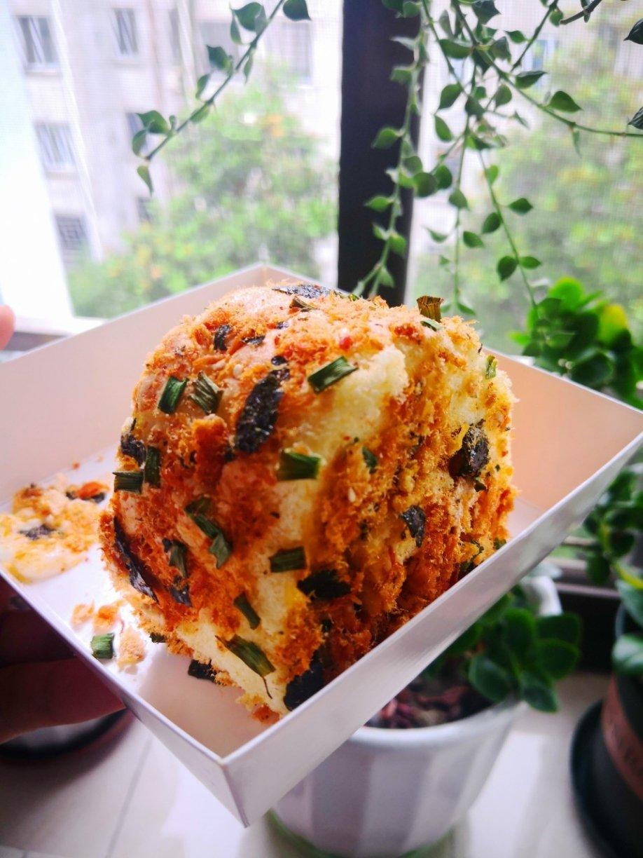 香葱肉松卷 蛋糕卷-无敌美味