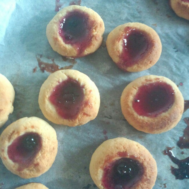 特浓奶香果酱酥饼