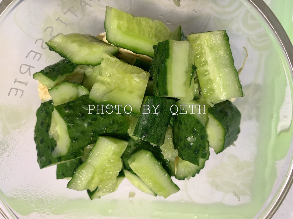 黄瓜拌腐竹的做法 步骤6