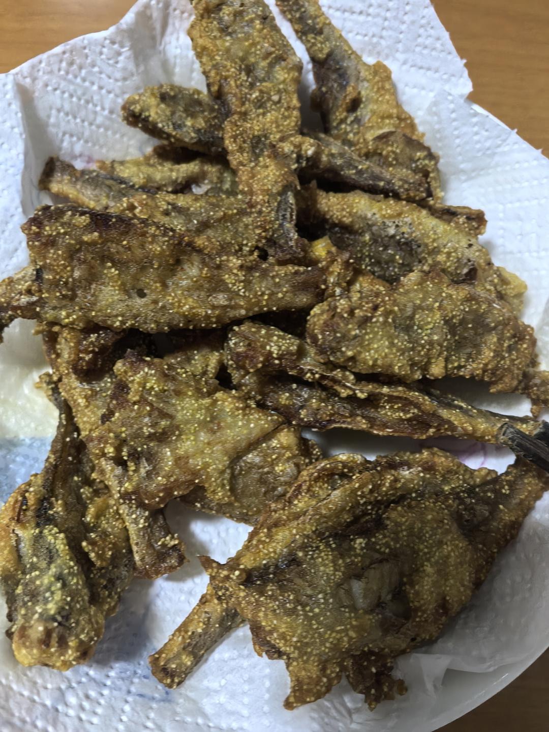 酥炸小黄鱼～吸油少
