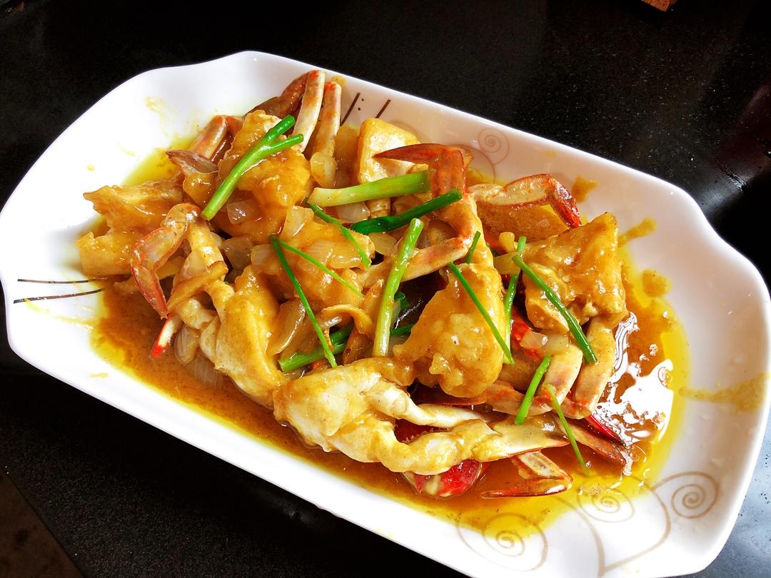 奶油咖喱梭子蟹