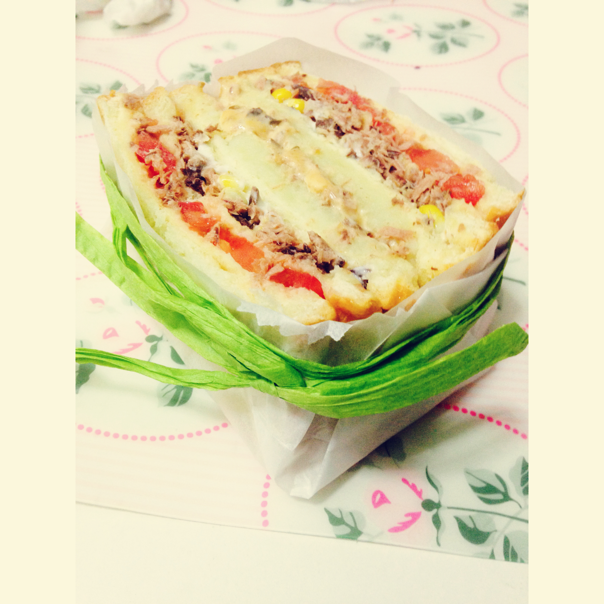 三明治纸盒折法