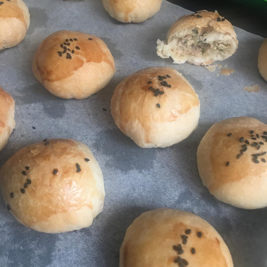 泳式鲜肉榨菜月饼