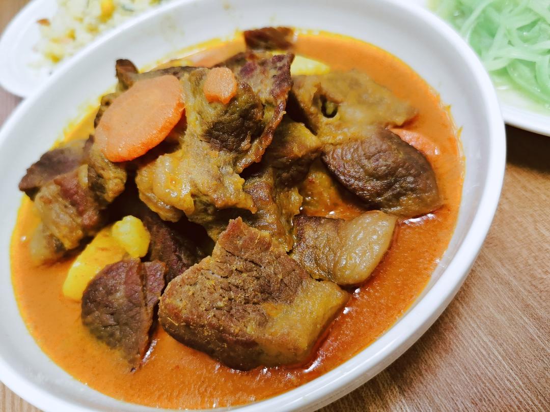 超正宗的泰国咖喱牛腩