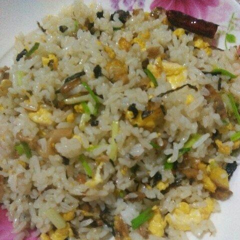 芽菜蛋炒饭