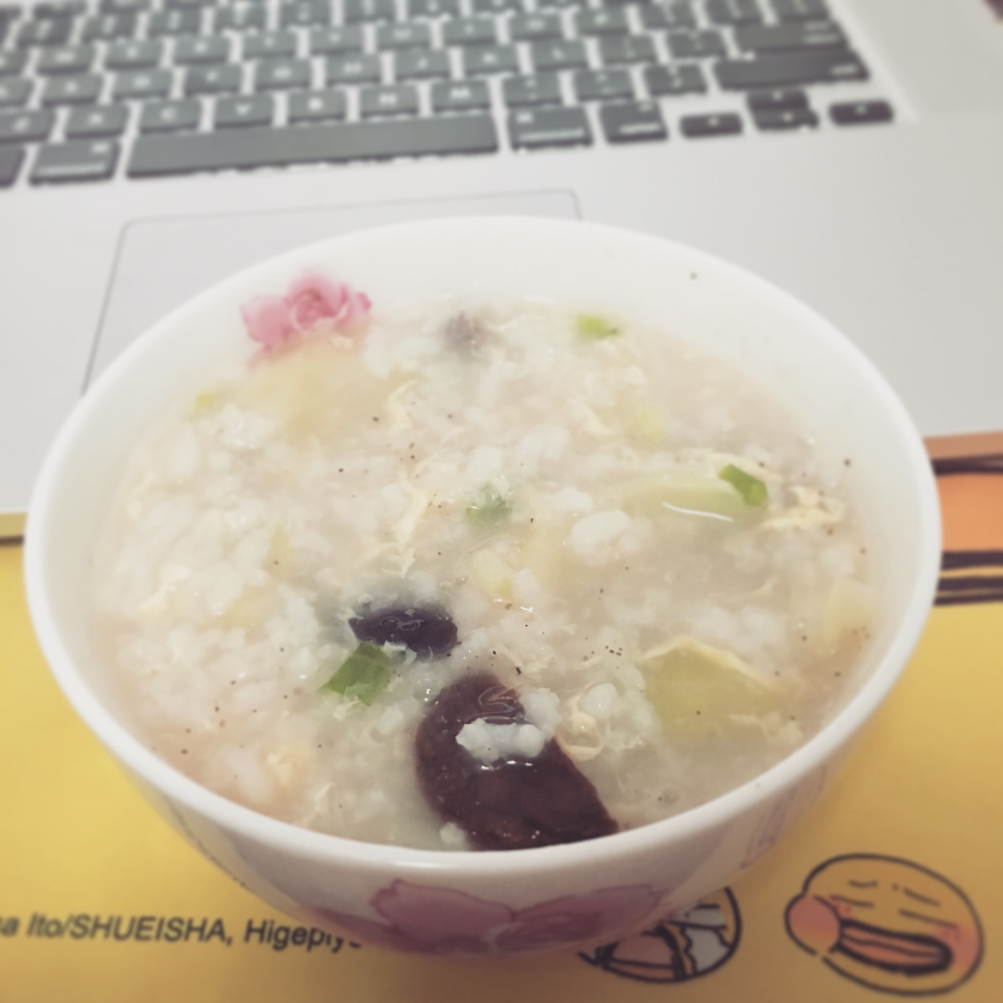 香菇鸡肉粥