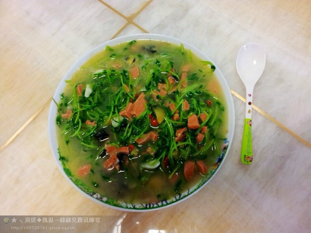 上汤豆苗