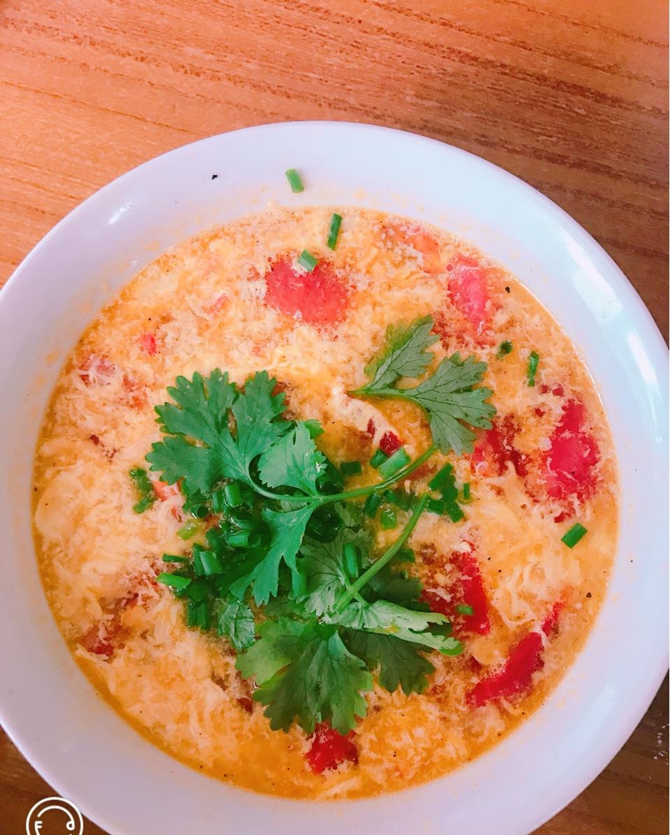 好喝到爆的西红柿鸡蛋汤