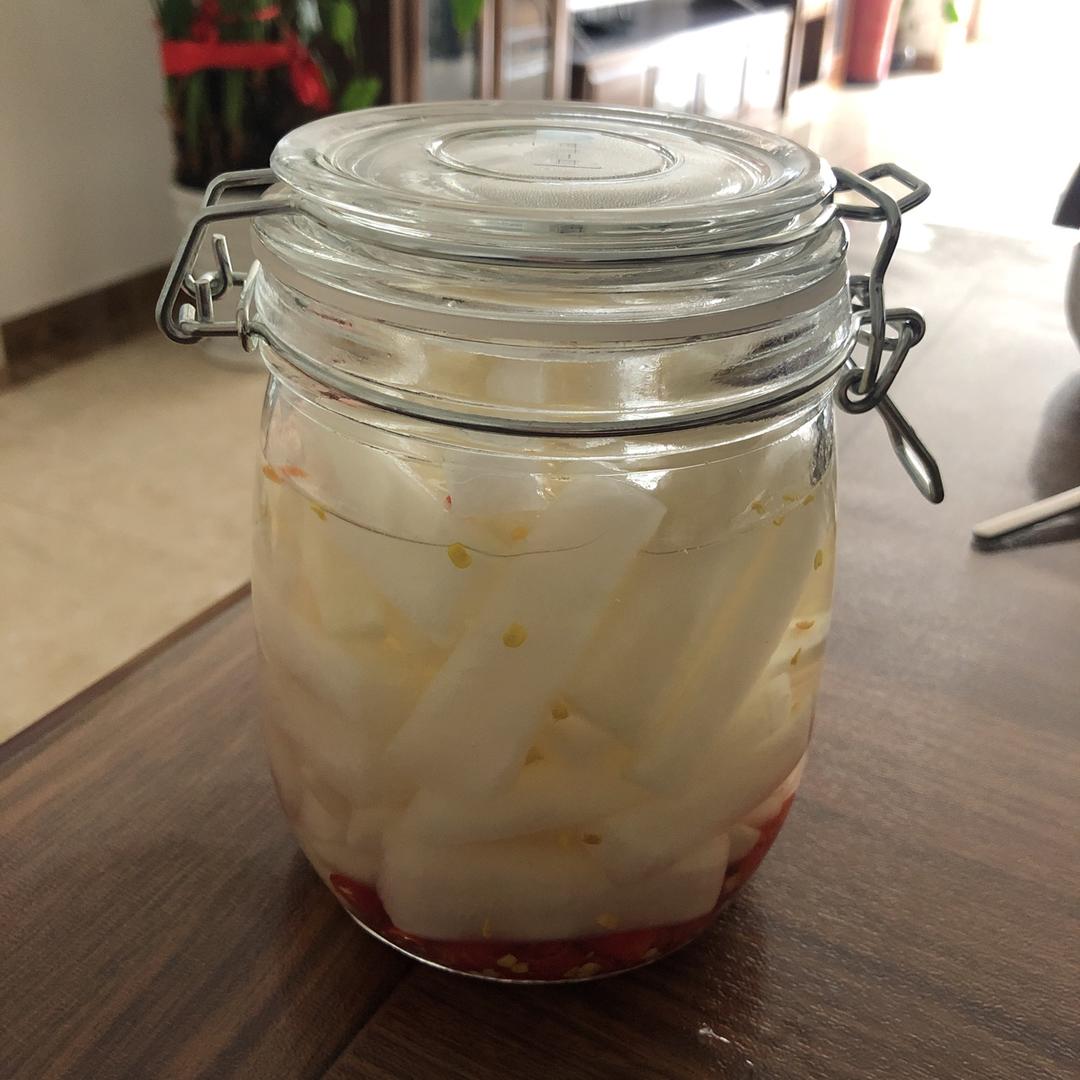 腌酸辣萝卜