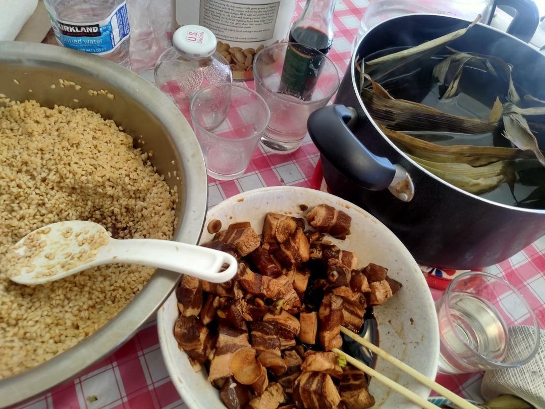 鲜肉粽（包教包会）超简单