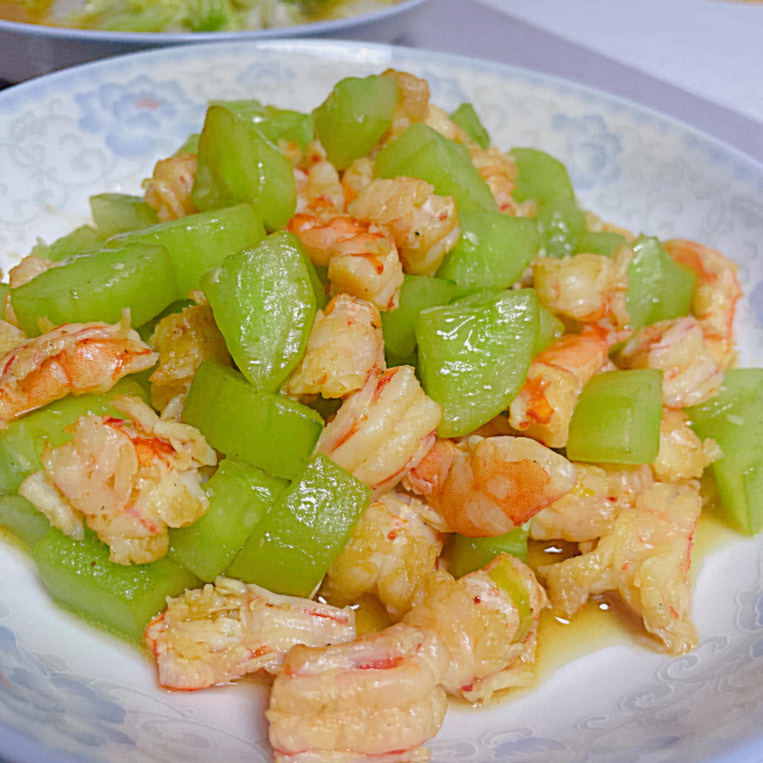 虾仁炒黄瓜