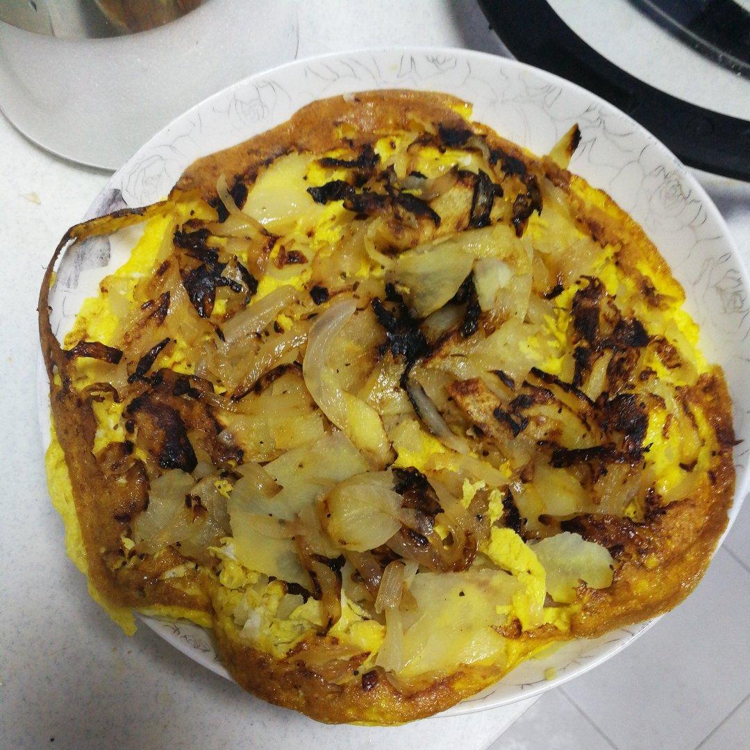 【蛋蛋去哪了】超容易上手的西班牙马铃薯烘蛋Tortilla de patatas