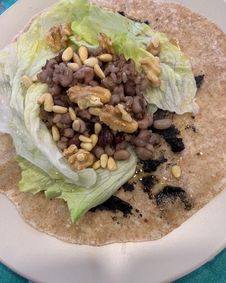 春日米豆藜麥香椿醬沙拉