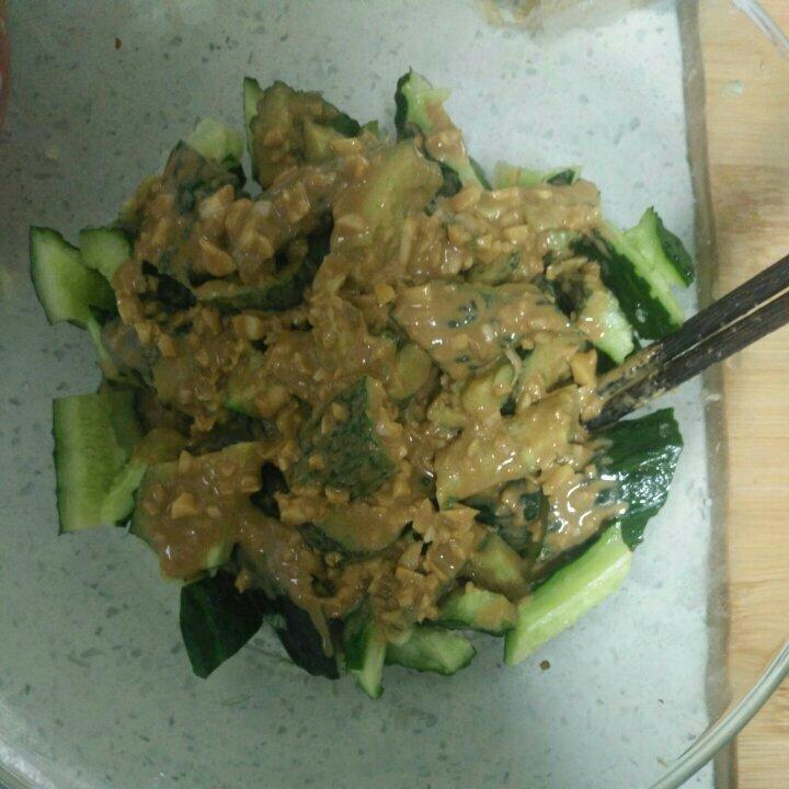 芝麻酱黄瓜凉菜🥗