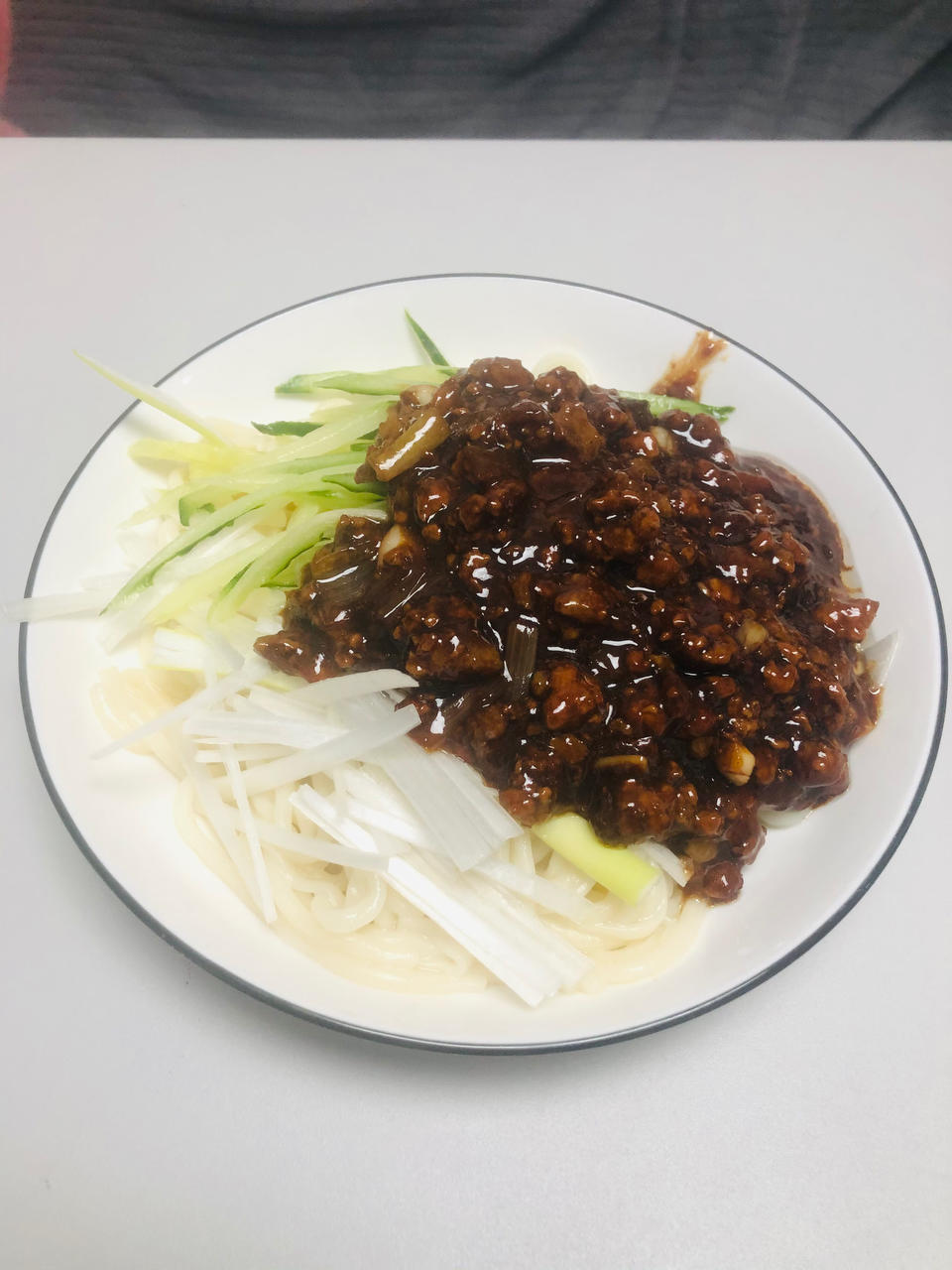 简单快手家常版炸酱面