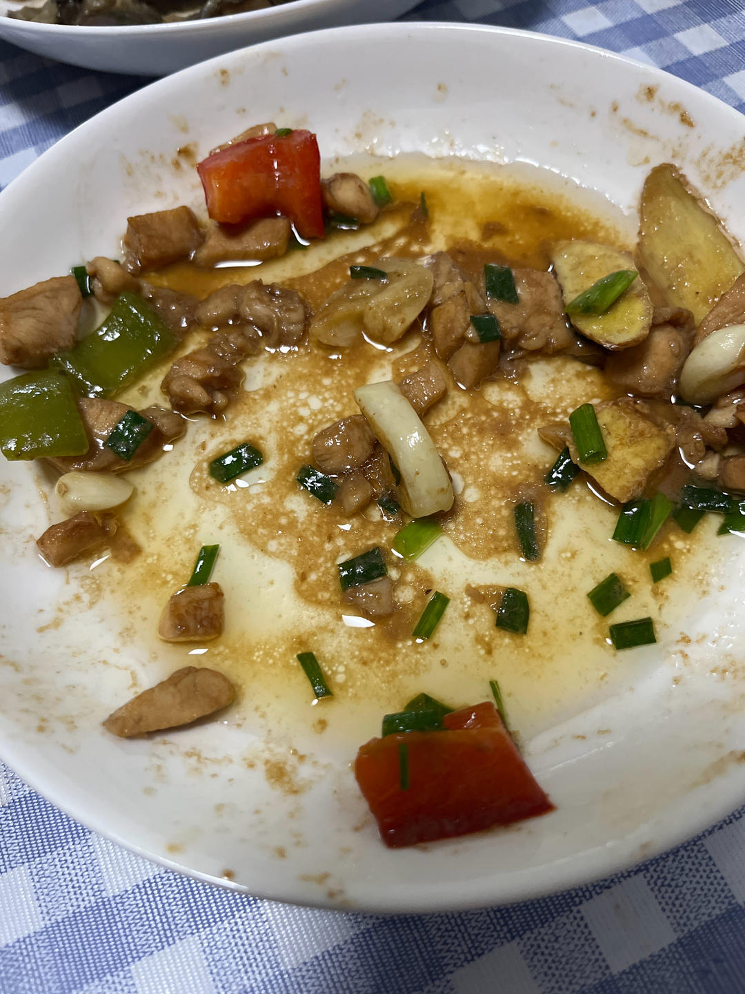 青椒炒鸡胸肉，超美味哟！超简单！
