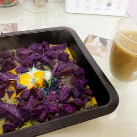 紫薯烤蛋（减肥增肌餐）