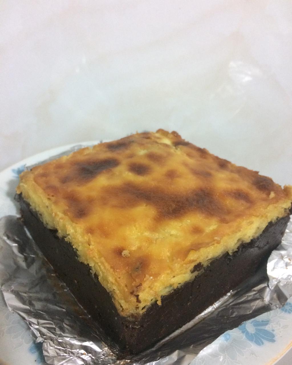 布朗尼芝士顶蛋糕~UKOEO风炉制作