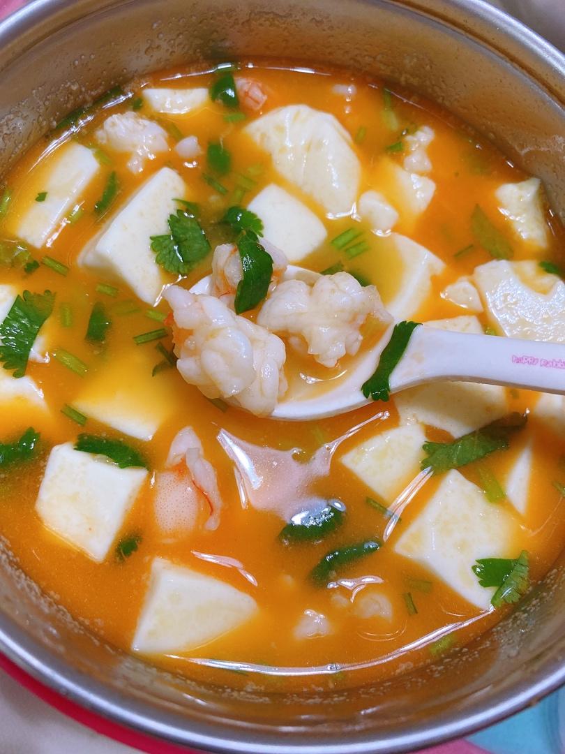 快手～鲜虾豆腐