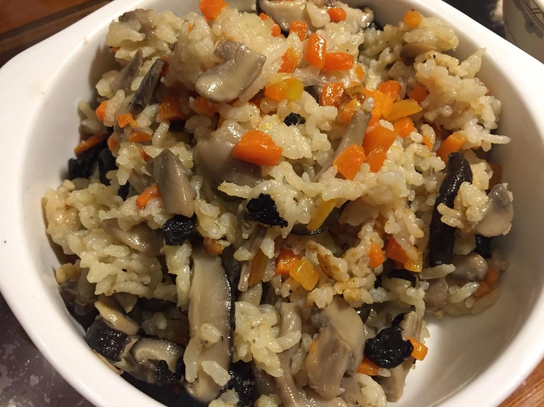 日式松露杂菌炊饭
