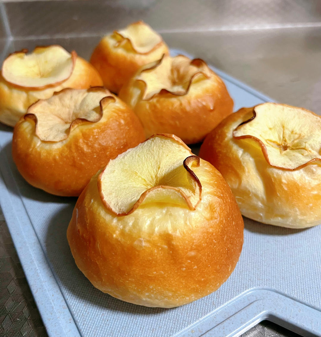 🍎日式苹果面包|高颜值|酸酸甜甜|松软好吃