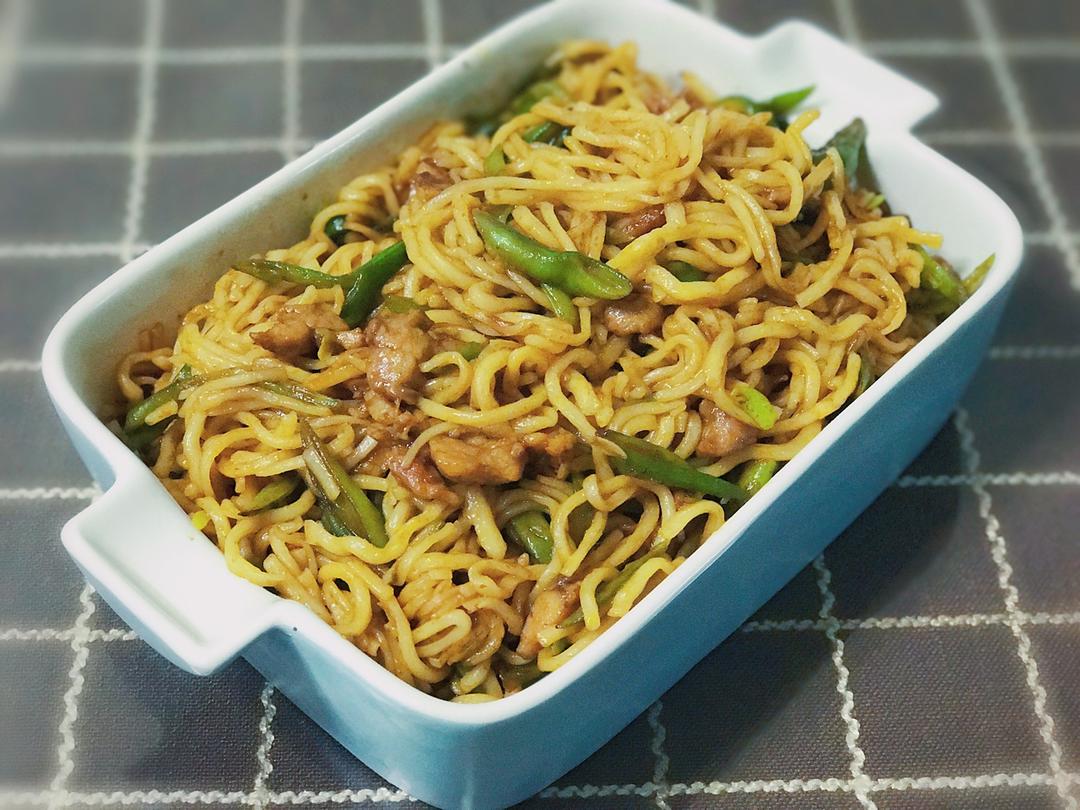 肉丝炒面