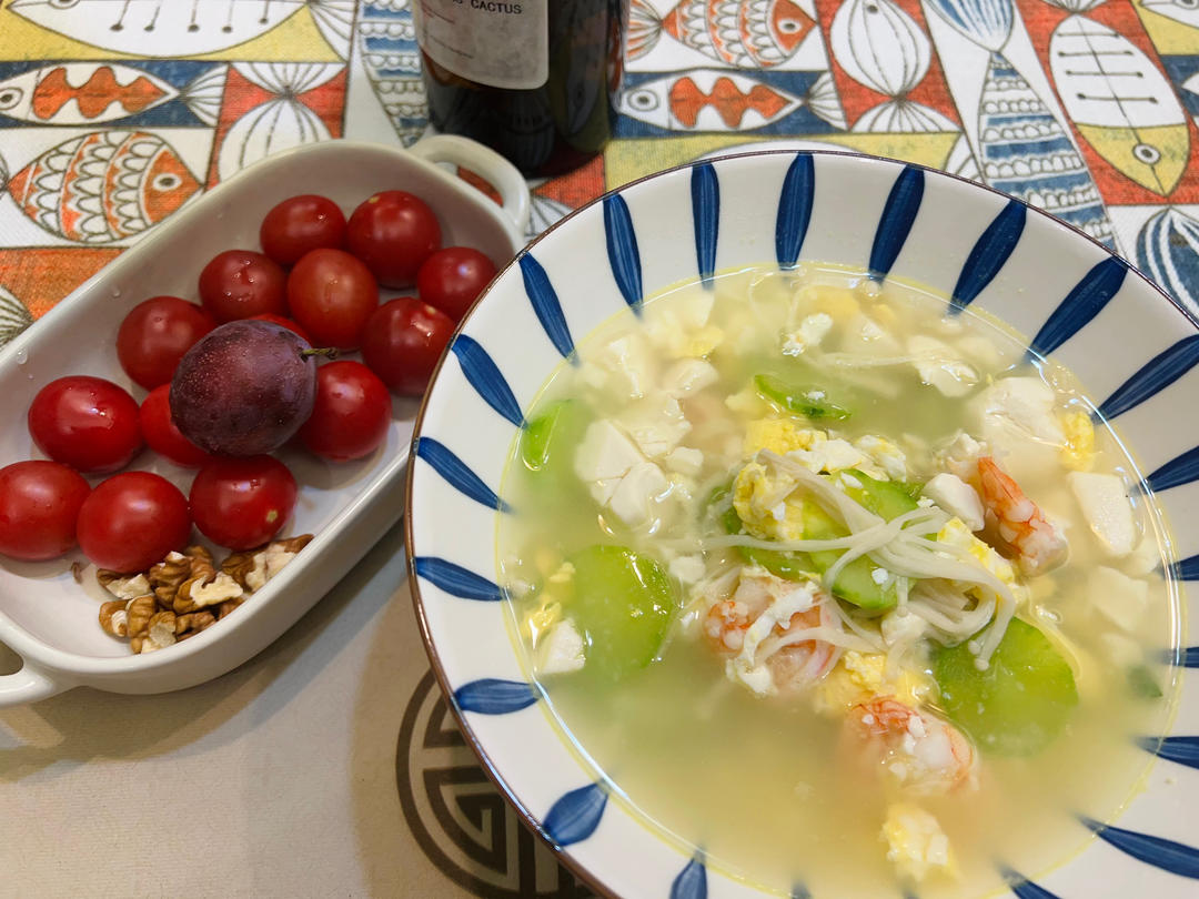 减脂黄瓜豆腐汤（转）