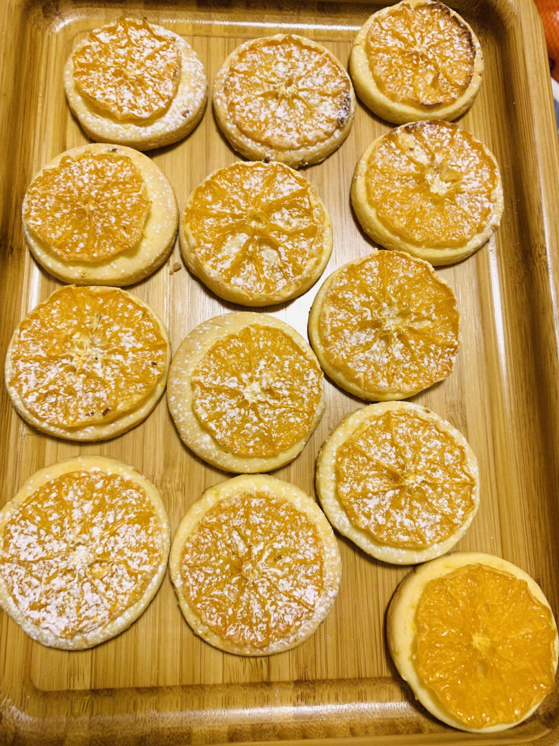 酥到掉渣|果香浓郁的香橙曲奇，好吃到爆