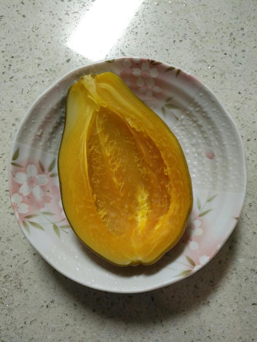 清蒸木瓜的做法