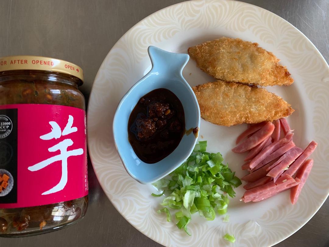 绿豆面煎饼果子(电饼铛)