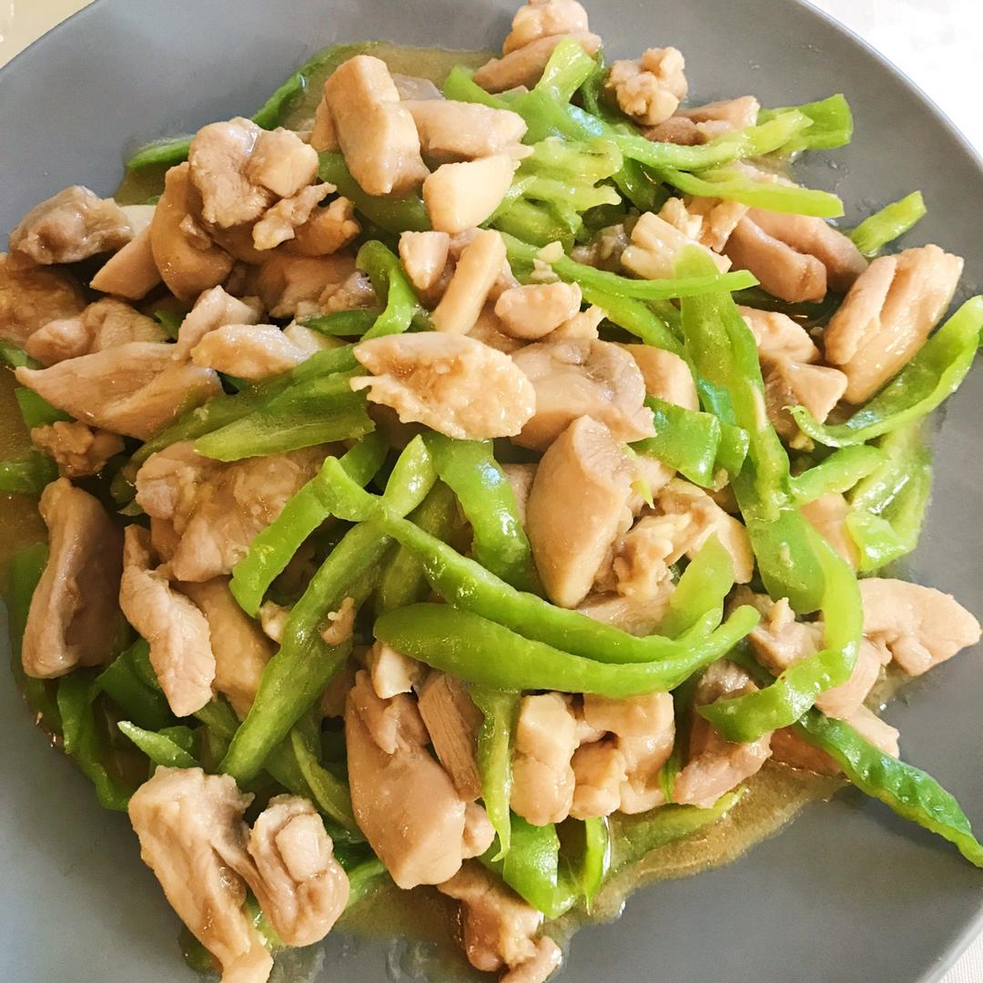 青椒炒鸡腿肉（大厨级别）