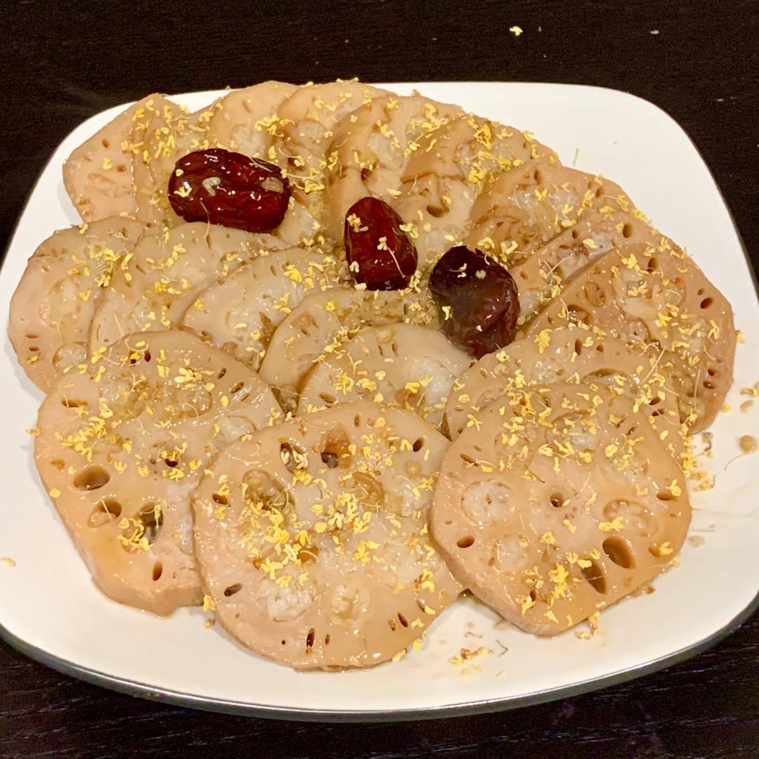 堂妈教你做桂花糯米藕